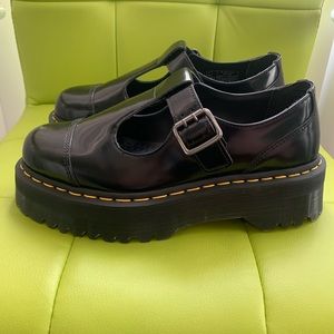 Dr Martens Bethan Smooth Leather Platform MaryJane